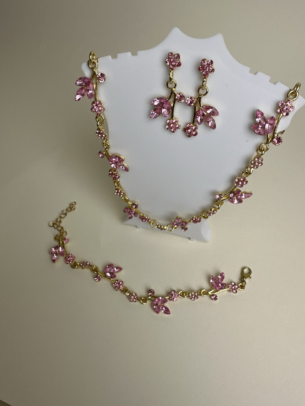 Conjunto de Joyeria Rosa - Imagen 2