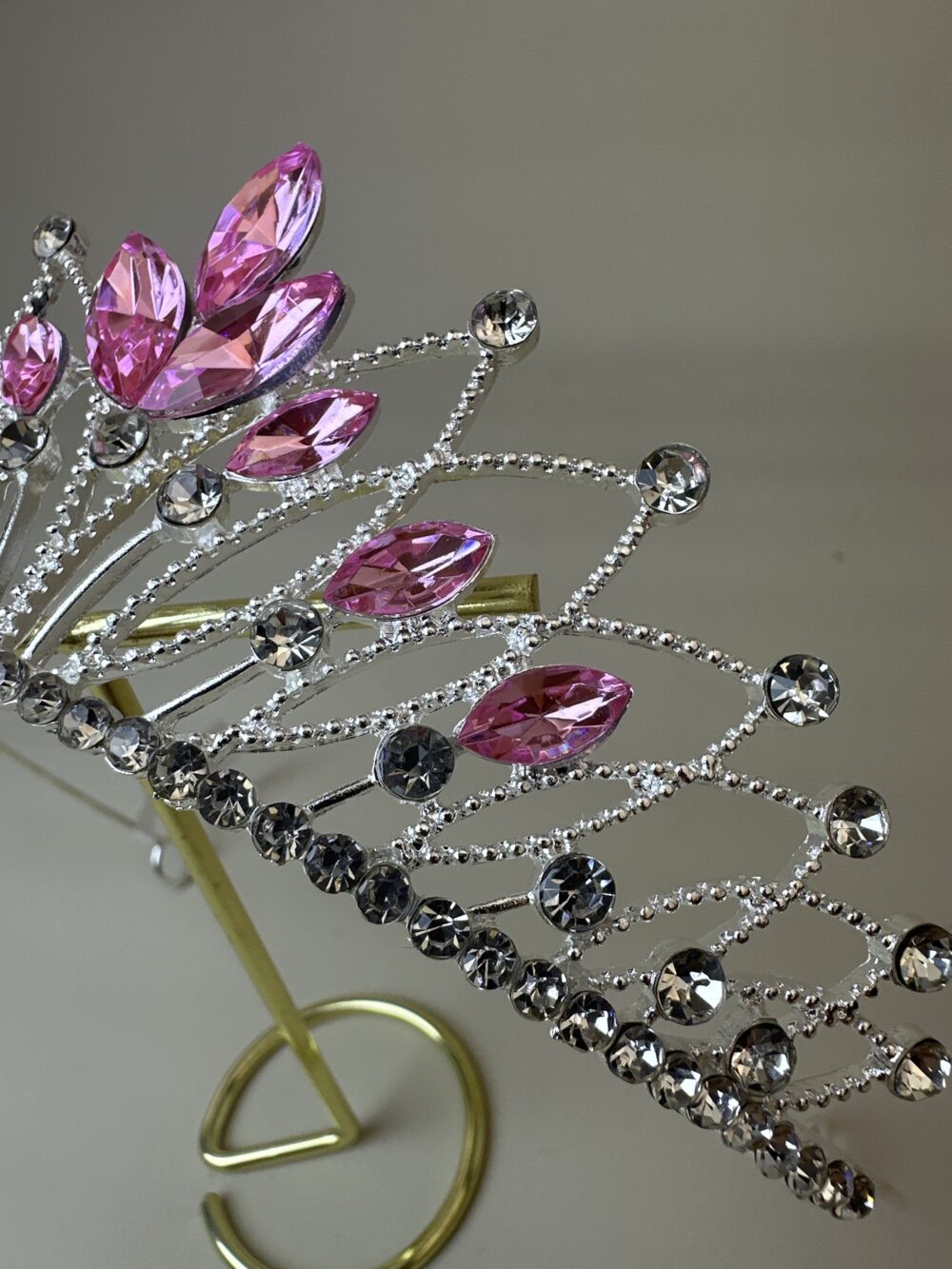 Corona Delicada rosa - Imagen 2