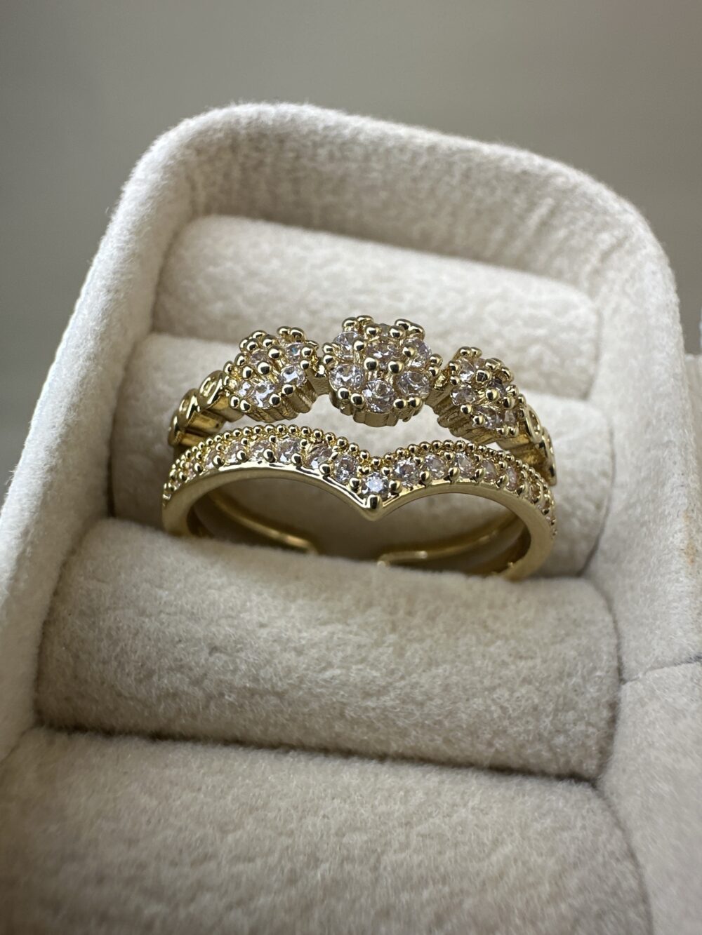 Anillo Fantasy Ajustable (dorado) - Imagen 3