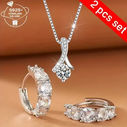 Conjunto de joeria Aria PLATA ESTERLINA