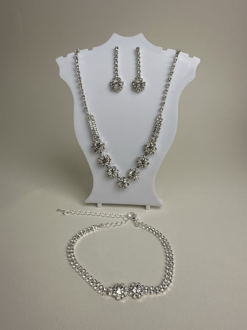 Conjunto de joyeria  strass