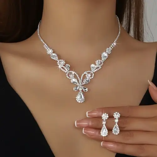 Conjunto de joyeria Strass