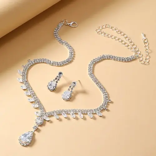 Conjunto de joyeria Strass