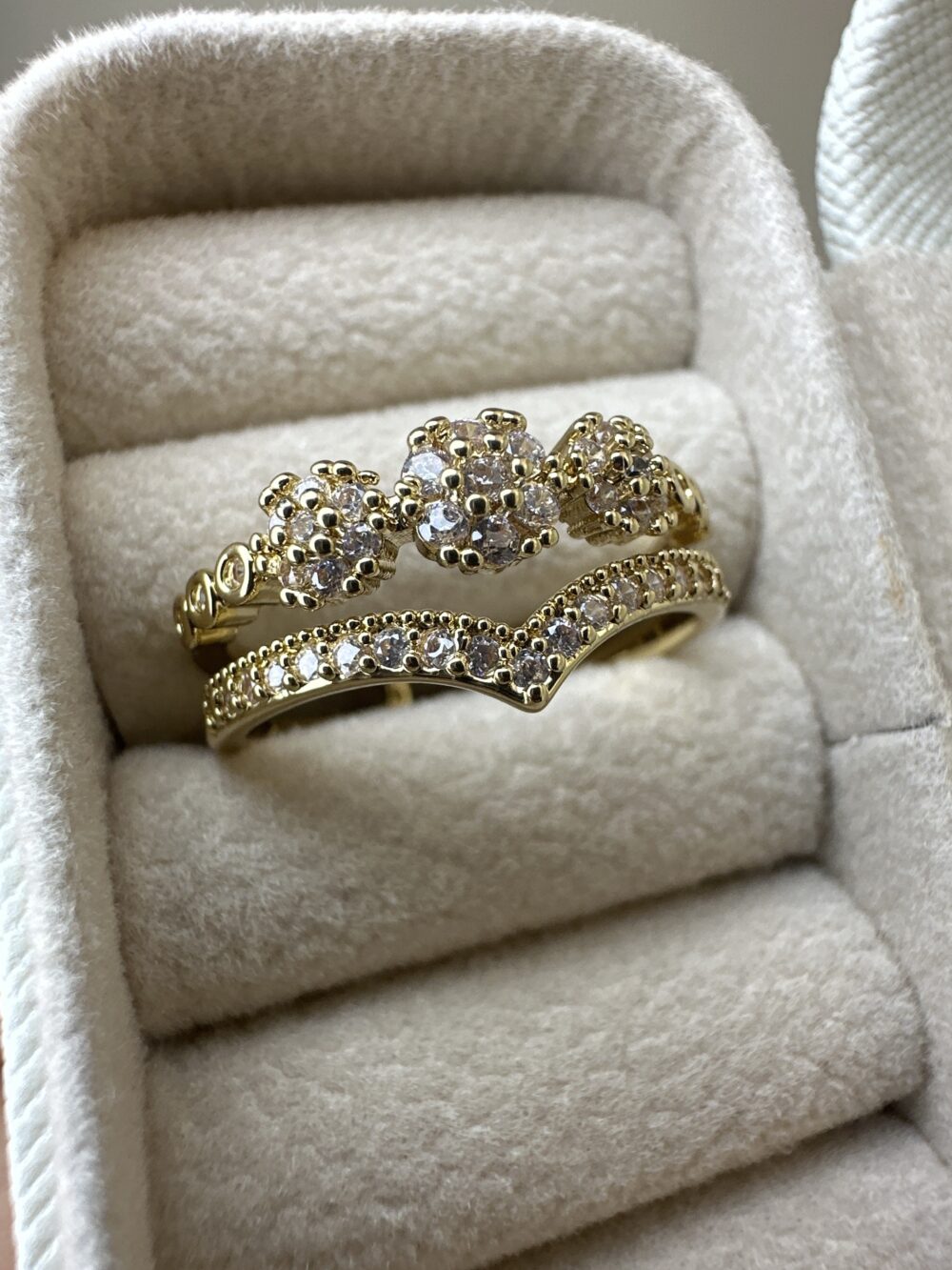Anillo Fantasy Ajustable (dorado)