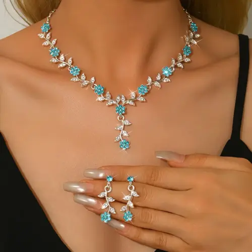 Conjunto de Joyeria flor