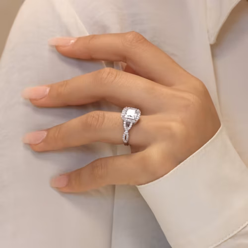 Anillo Solitario Ameli talle 6
