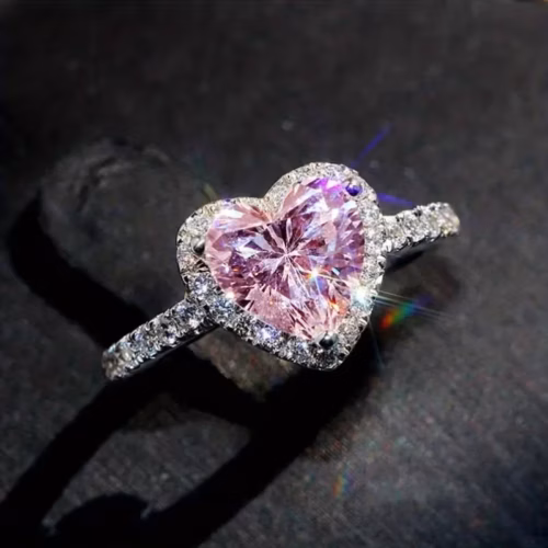 Anillo Corazon talle 6