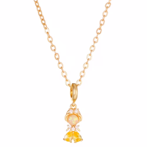 Collar Princesa Amarillo