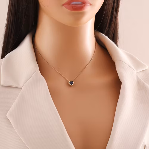 Cadenita Corazon Acero