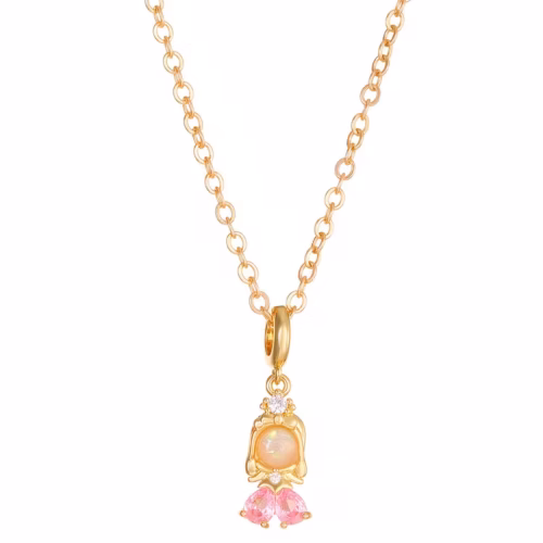 Collar Princesa Rosa
