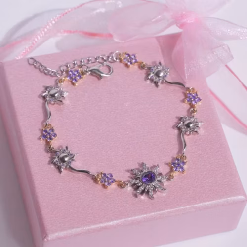 Pulsera Encanto dorada y plateada