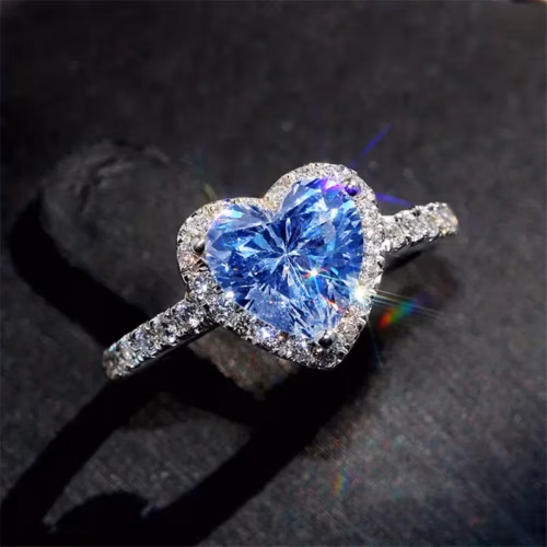 Anillo Corazon talle 5