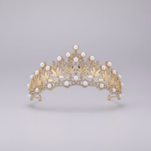 Tocado Tipo tiara Citrinela