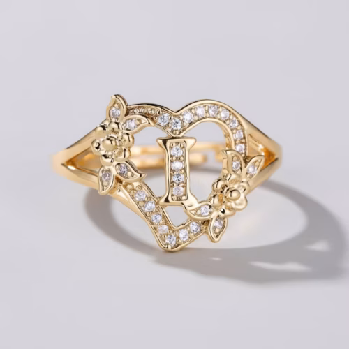 Anillo ajustable Inicial (I)