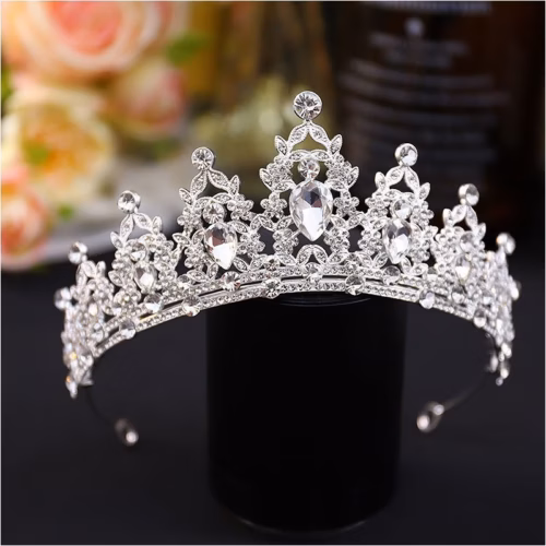 Corona Princesa plateada