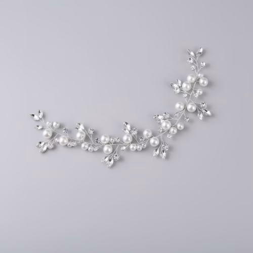 Tocado de perlas belu