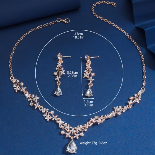 Conjunto de Joyería Lila