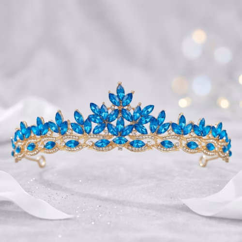 Corona Beret Celeste