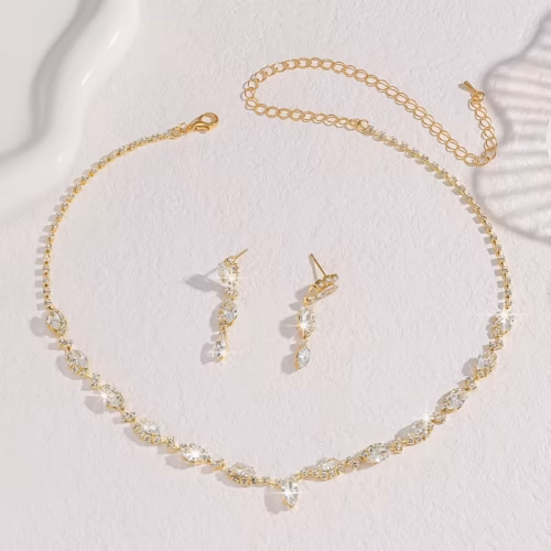 Conjunto de Joyería Dorado Dorado